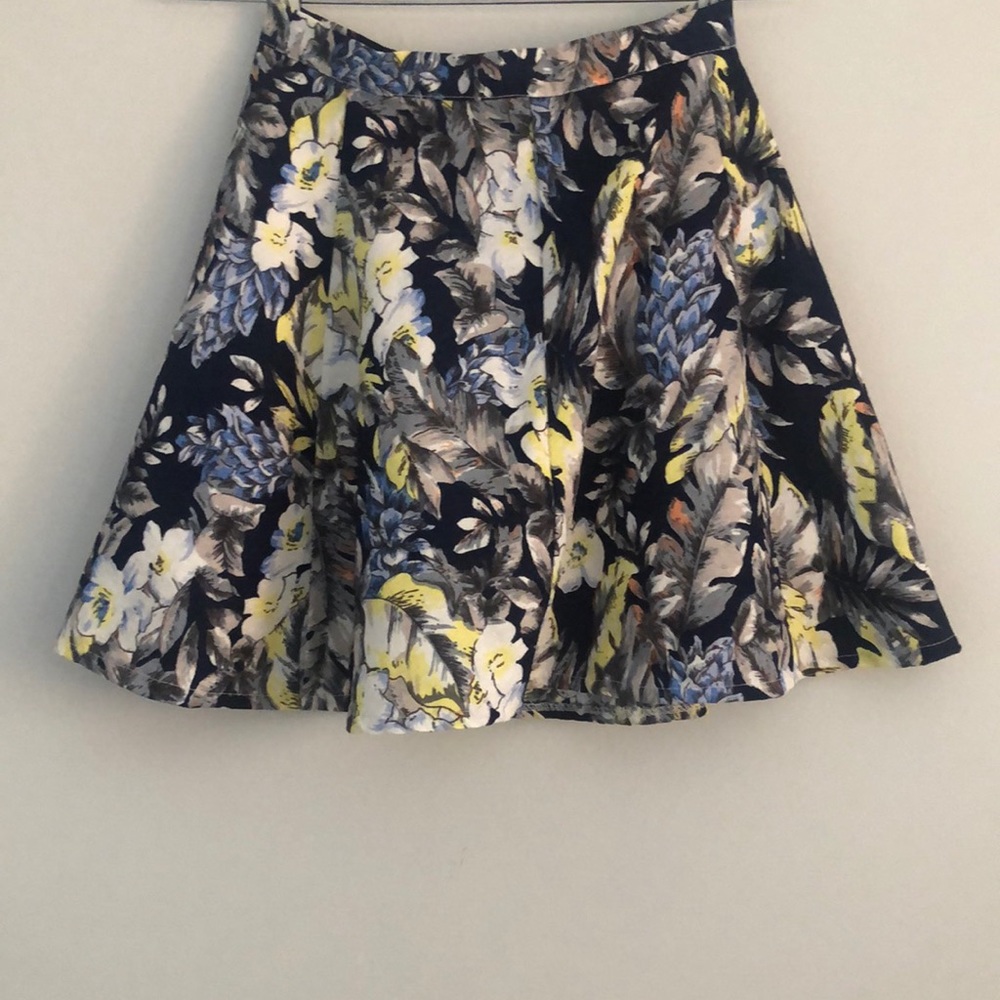 Hana | Mini Floral Skirt